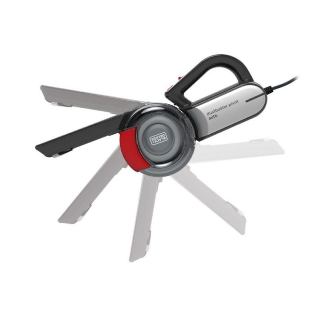 Aspirator auto portabil Black&Decker PV1200AV-XJ, 12V, dusterbuster pivot